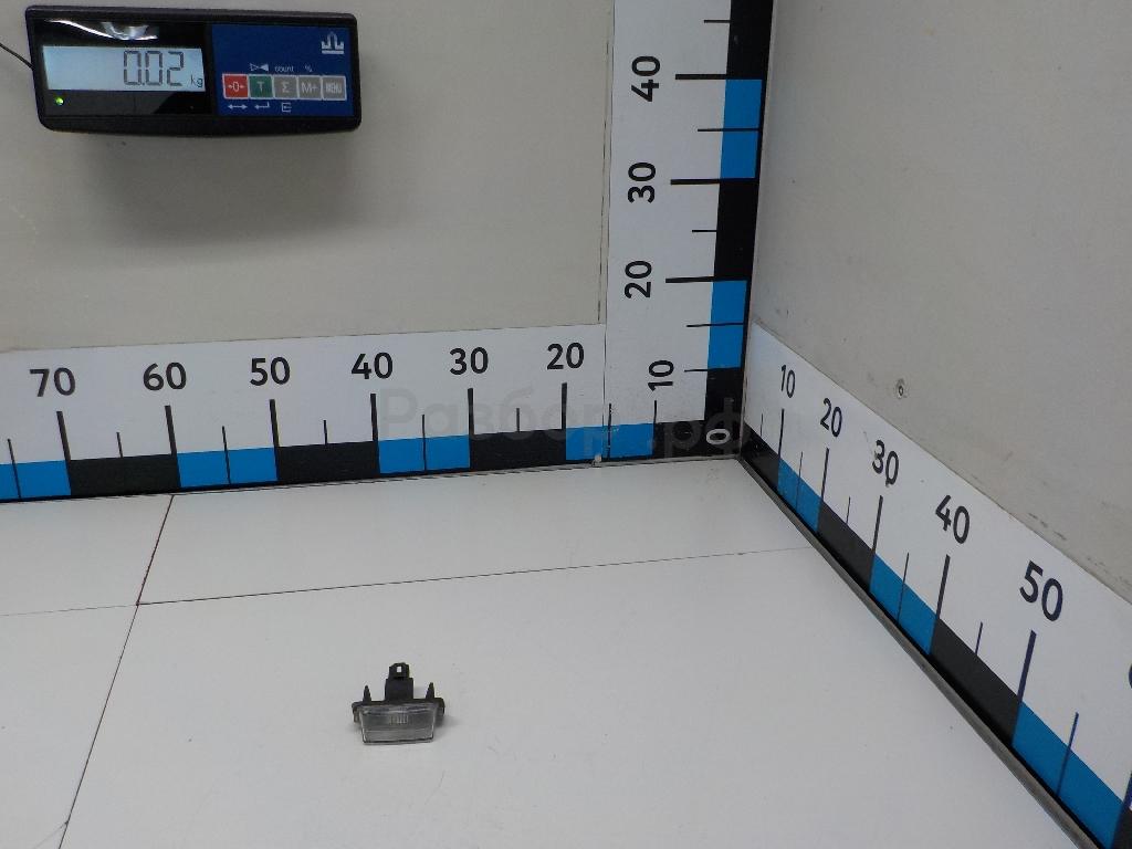 Фонарь подсветки номера