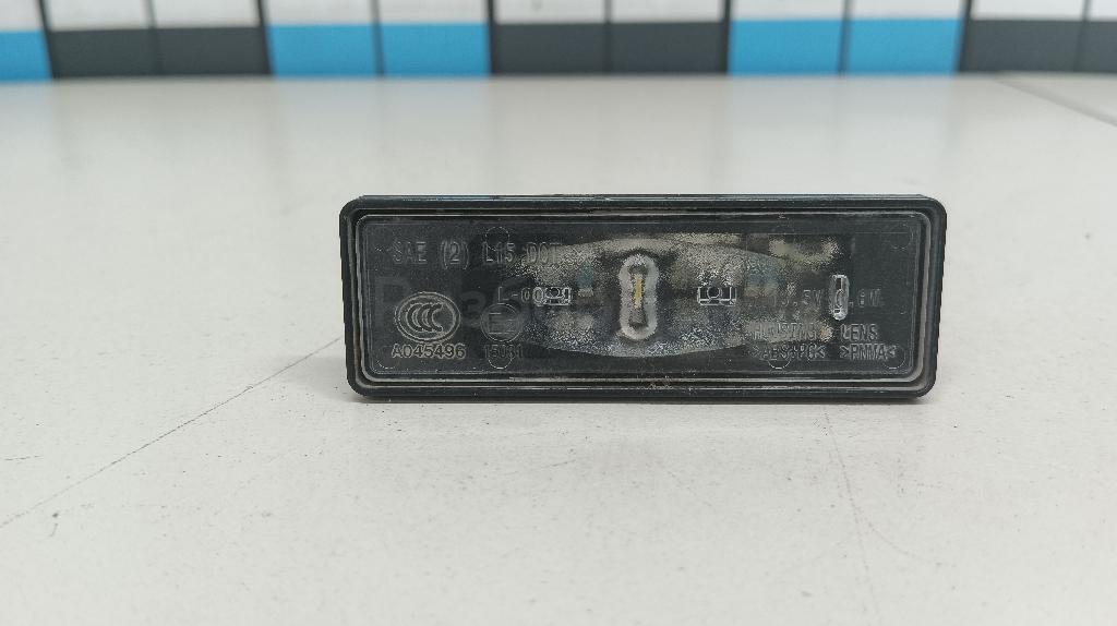 Фонарь подсветки номера